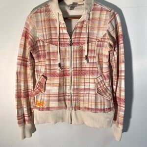 Oakley - plaid bomber jacket. Size S